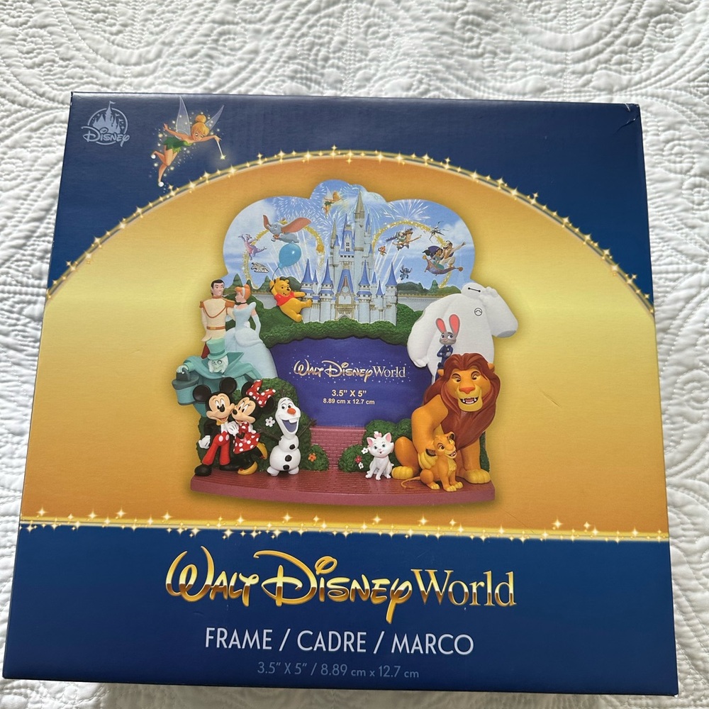 Walt Disney World 3.5” x 5” Picture Frame